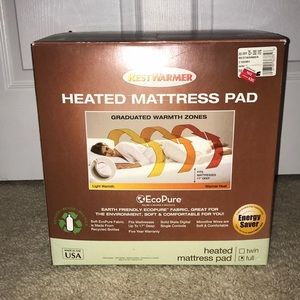 Full Size Heated Mattress Pad